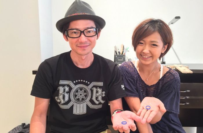 手作りされたご夫婦